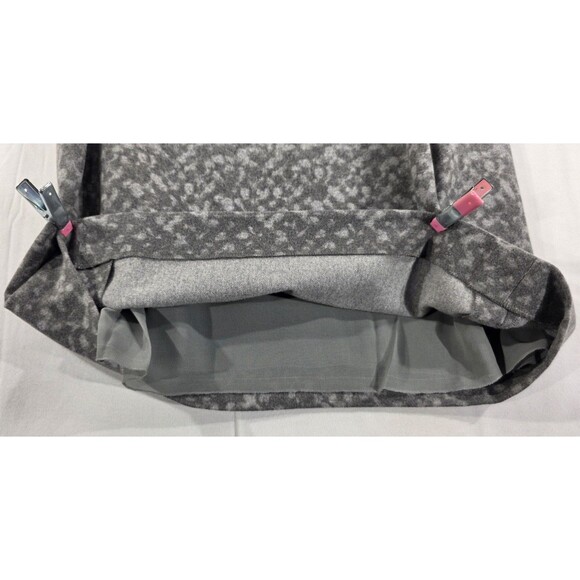 EMPORIO ARMANI Womens Virgin Wool Sheath Dress Minimalist Pockets Gray Italy 38 - Picture 12 of 16